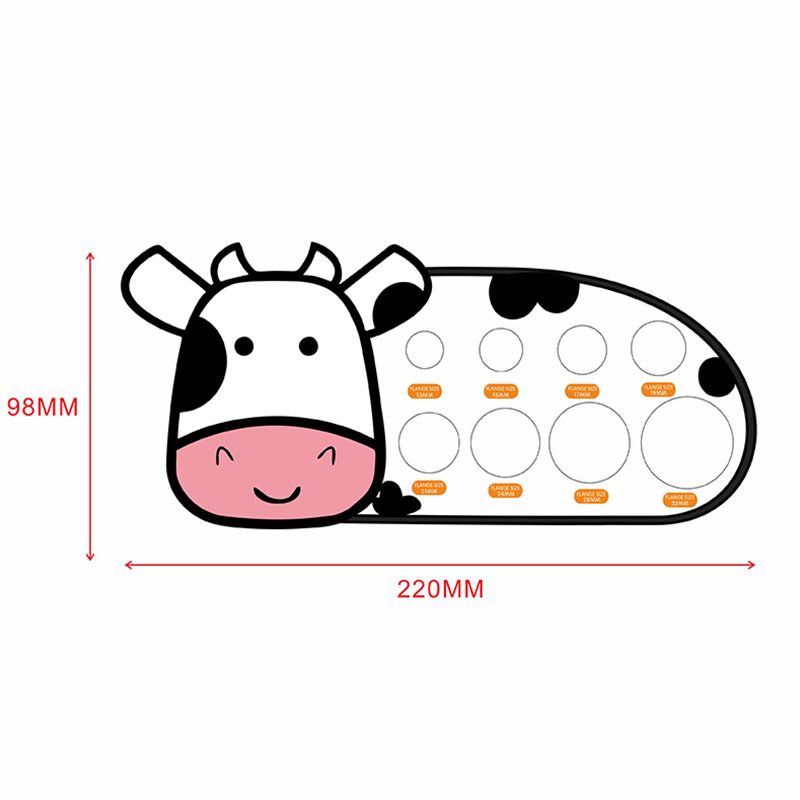 Nipple measuring Ruler Breast Pump Funnel measuring Nipple Card ...