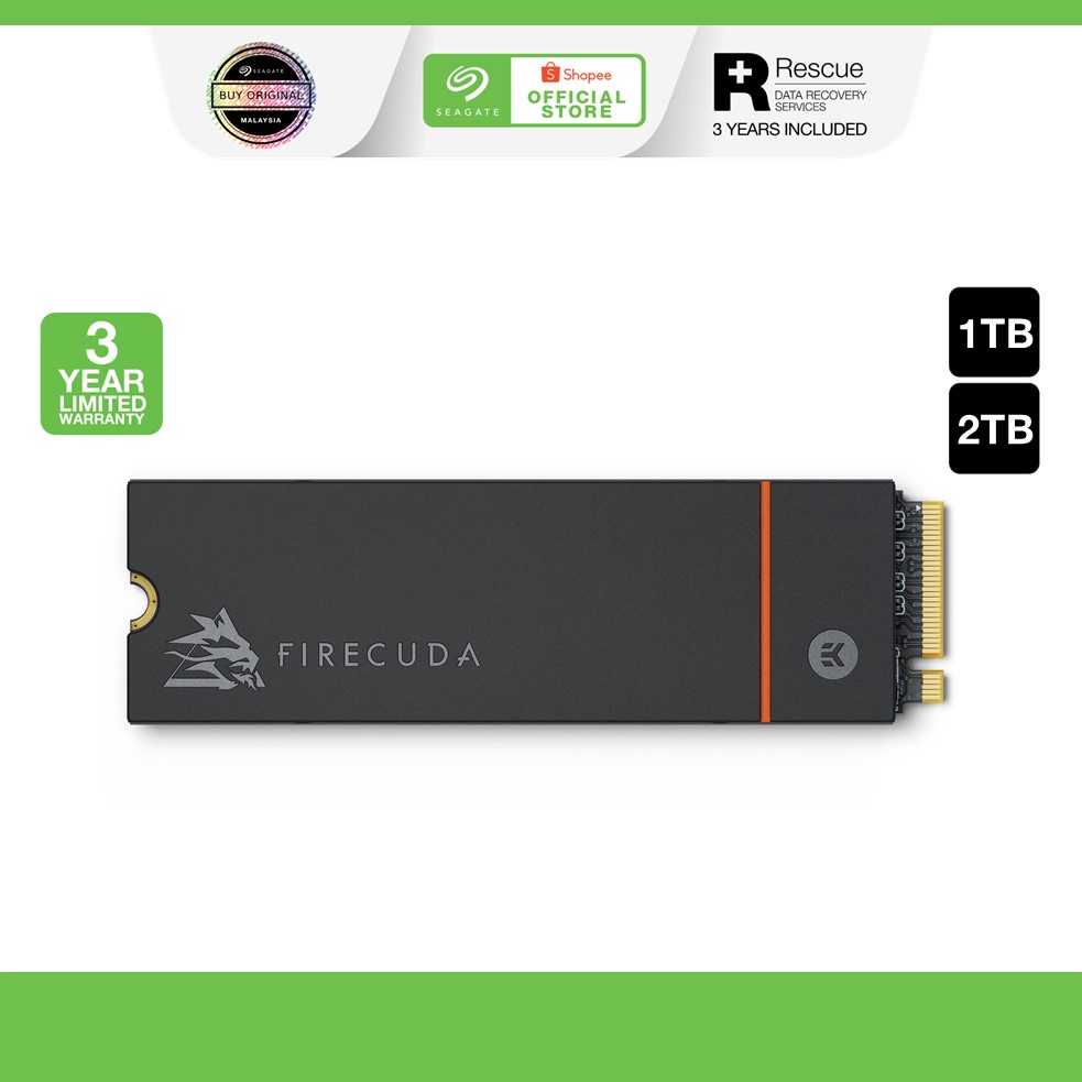 Great Value, Seagate Firecuda 530 Internal Solid State Drive, 1 Tb, Pcie by  Seagate Technology