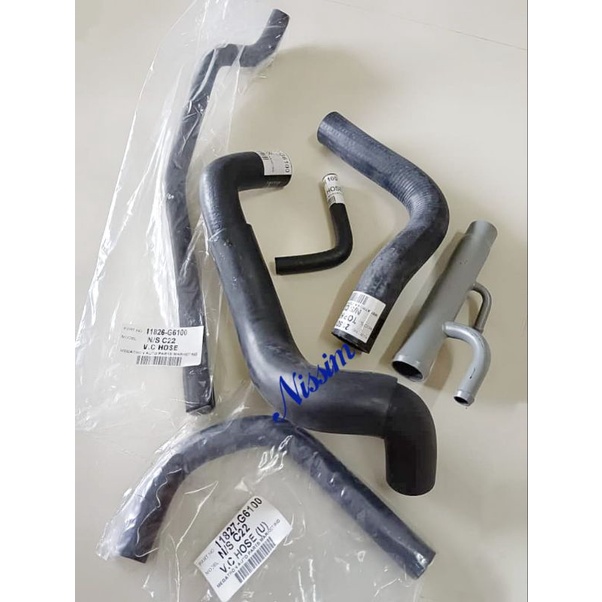 Water Pump Pipe And Hose Set 3pc And Valve Cover Hose 2pc Set Vannete C22 Shopee Malaysia