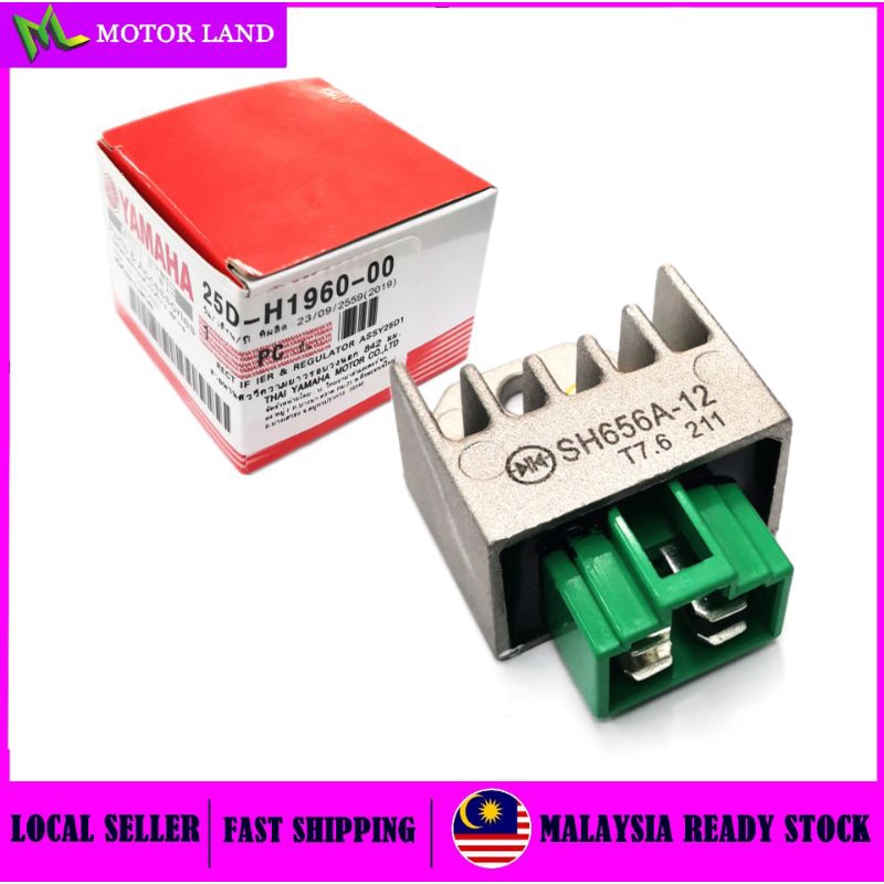 YAMAHA LC135 135LC NEW V2 V3 RECTIFIER REGULATOR KATAU ( 25DH196000