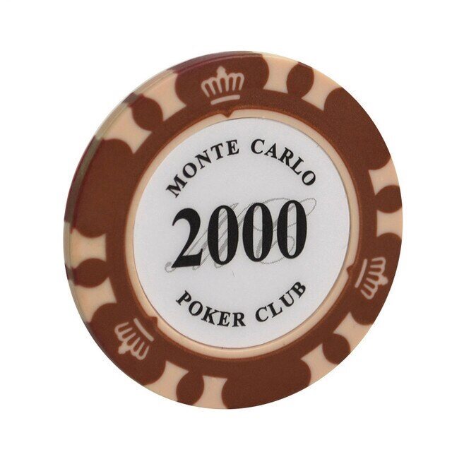 [ READY STOCK ] 14g Premium Monte Carlo Casino Poker Chips Poker Set ...