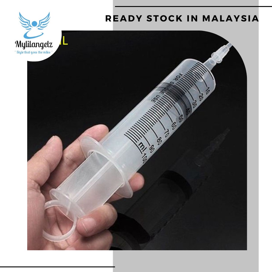 Mylilangelz SA Reusable Plastic Syringes Feeder Cleaning Douche Enema