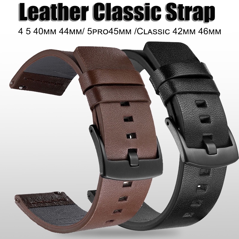 Genuine Leather Wrist watch Band Watch Strap Replacement 18mm 20mm 22mm ...