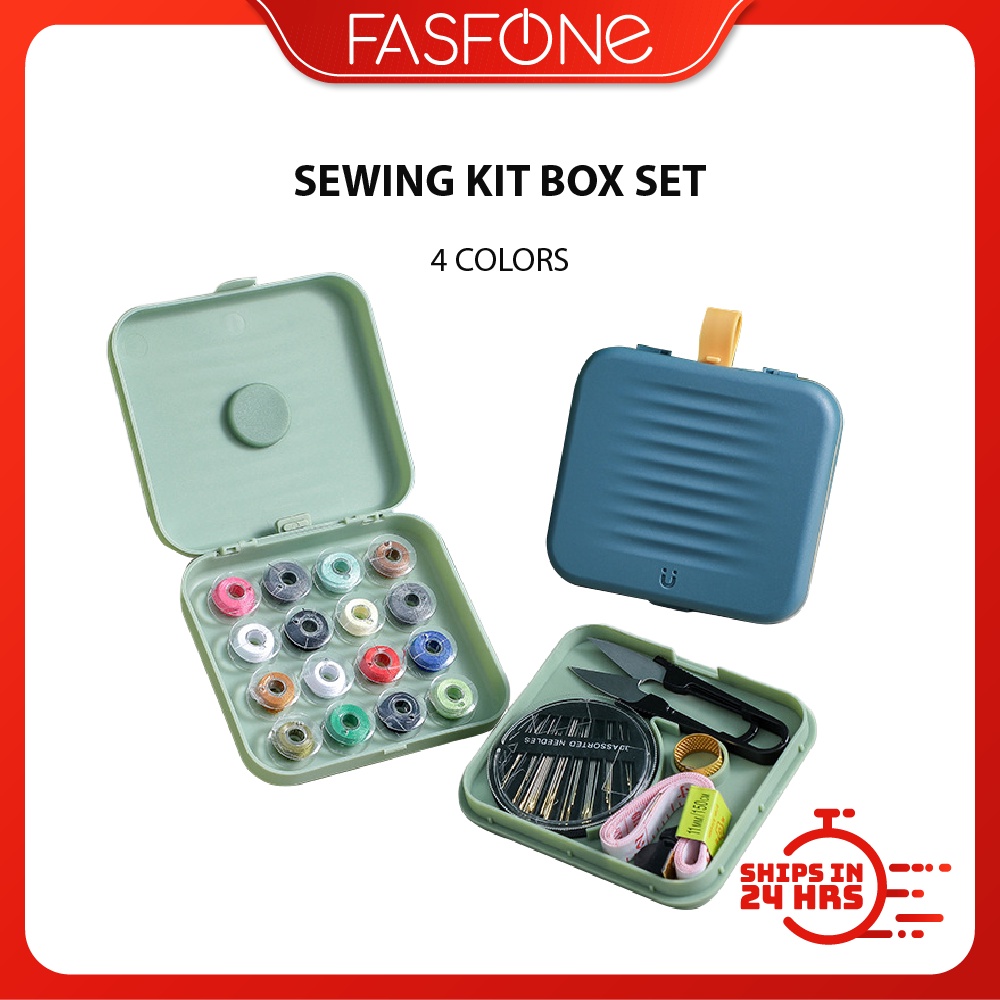 MUJI Kit Da Cucito Portatile – Set Viaggio Con Astuccio Compatto, Originale Giapponese, Dimensioni 37x63x12 Mm - 2
