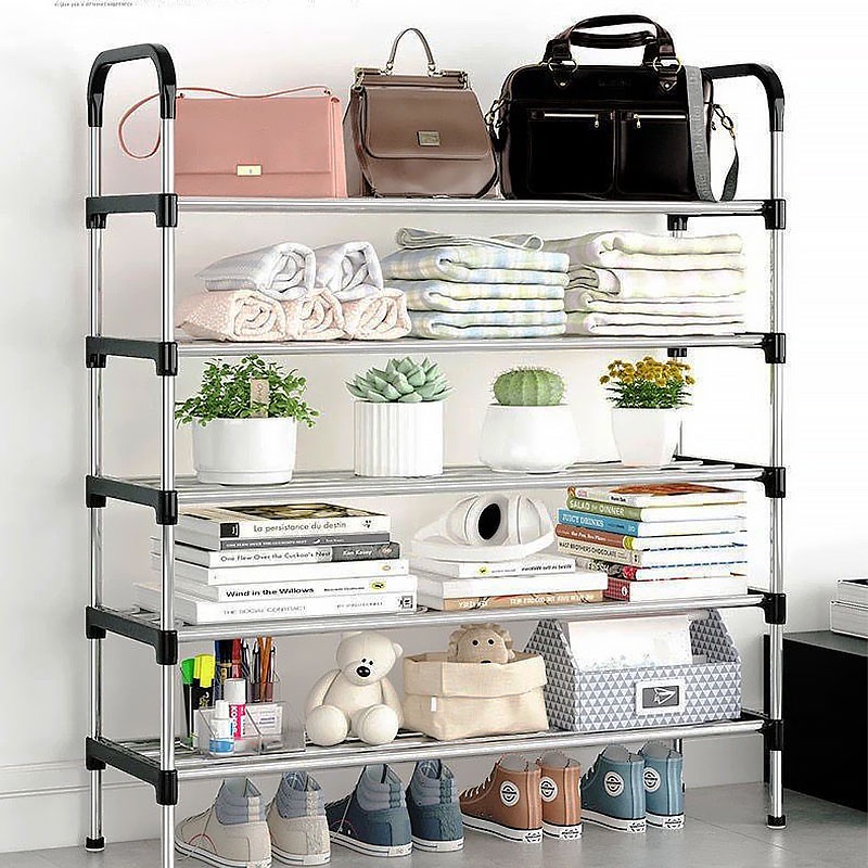 Detachable Multilayer Shoes Rack Space Saving Sandal Slipper Shoe Shelf ...