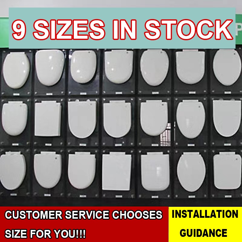【1 Year Warranty 】Toilet Bowl Seat Cover 马桶盖 Toilet Seat Cover
