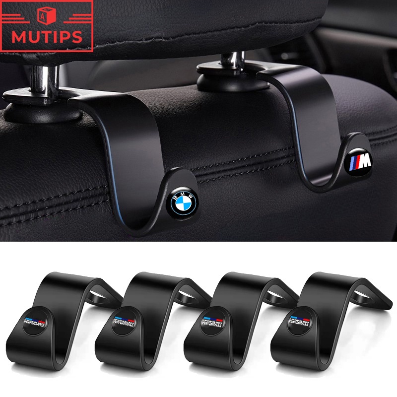 BMW M Performance Car Hanger Hooks Back Seat Organizers Rear Decoration ...