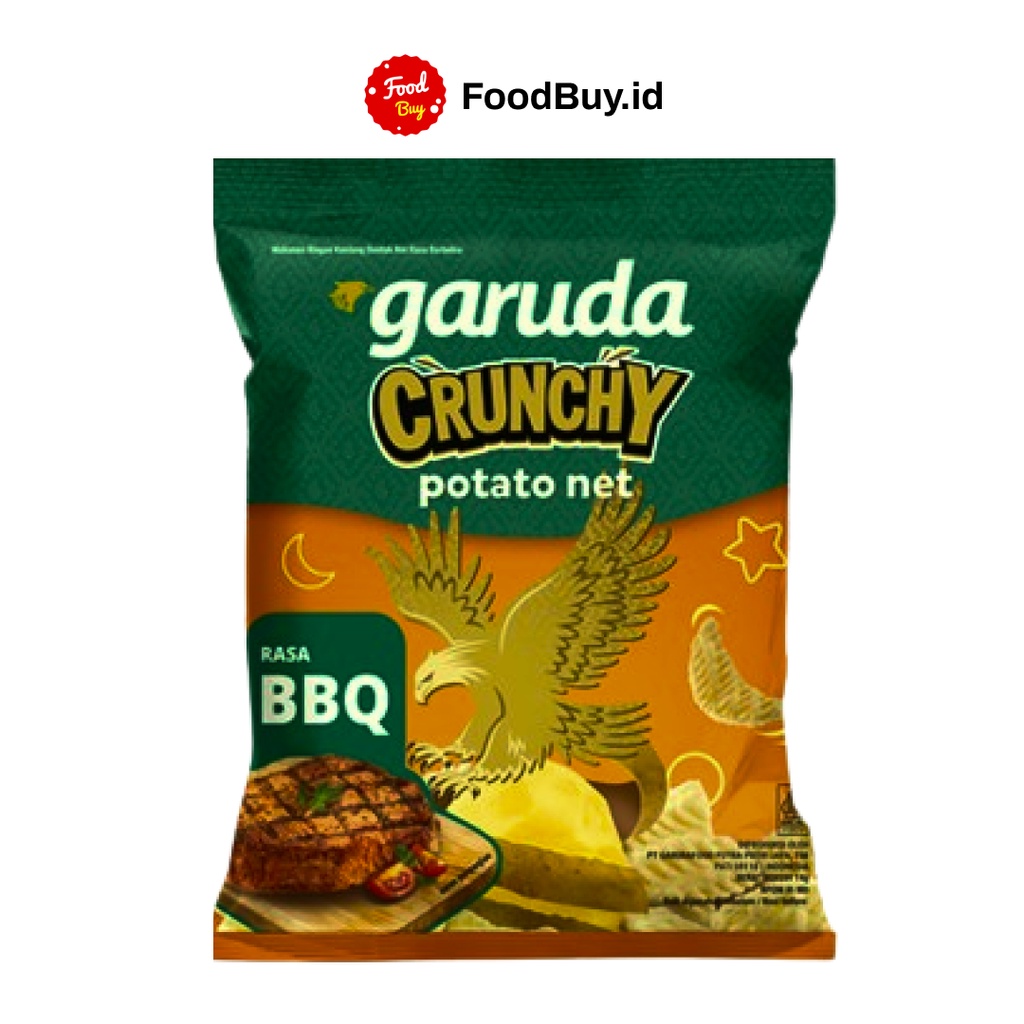 Garuda Crunchy Potato Net Potato Bbq Flavor Gr Shopee Malaysia