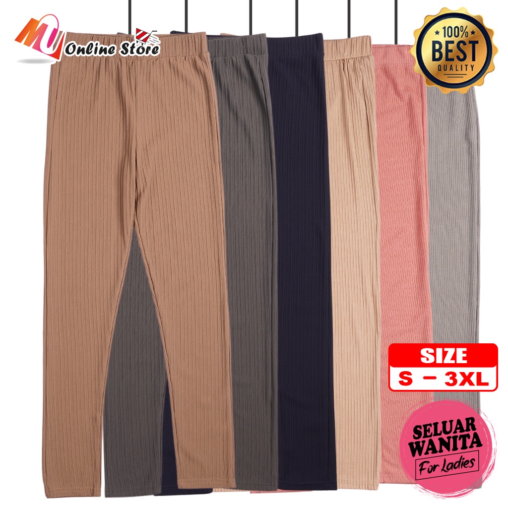 MU SELUAR FESYEN WANITA / WOMEN LONG PANTS / SELUAR SLIM FIT