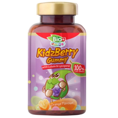 Bio+ Junior KidzBerry Gummy with Lutein & Lycopene Orange Flavor 100% ...
