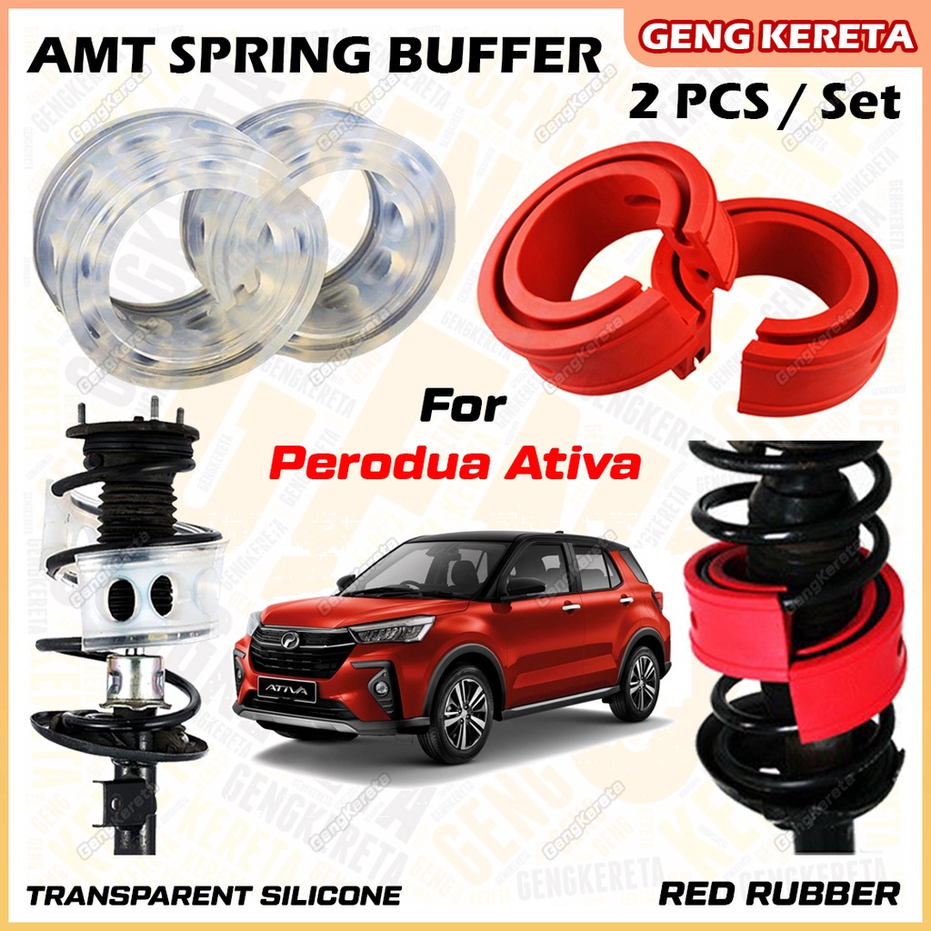 Buffer For Perodua Ativa Car Absorber Spring Buffer AMT Front Rear ...