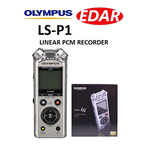 Olympus LS-P1 Portable Handheld Digital Audio Recorder (4GB, Silver ...