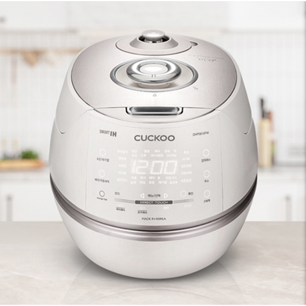 Cuckoo IH Electric Pressure Rice Cooker CRPDHP0610FW/ CRPCHP1010FW