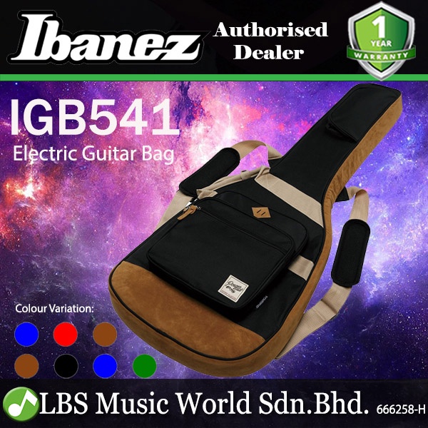 Ibanez IGB541-NB Housse PowerPad Guitare Électrique Bleu Marine - Protection Matelassée