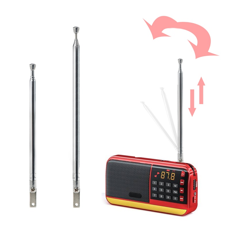 Radio Av Receiver | Premium Extendable Retractable Aerial Antenna
