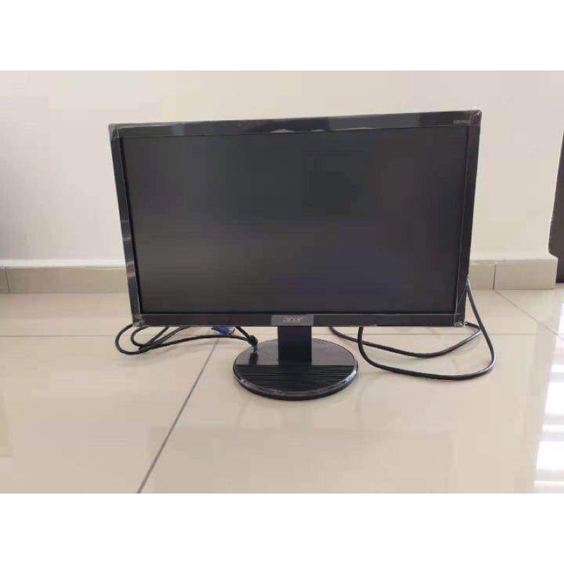 Acer K202hql 20 Inch Monitor Shopee Malaysia