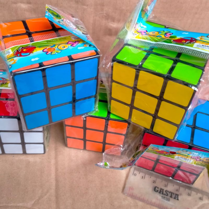 Magig CUBE RUBIK Toy 3x3 Size 5 Cm CUBE | Shopee Malaysia