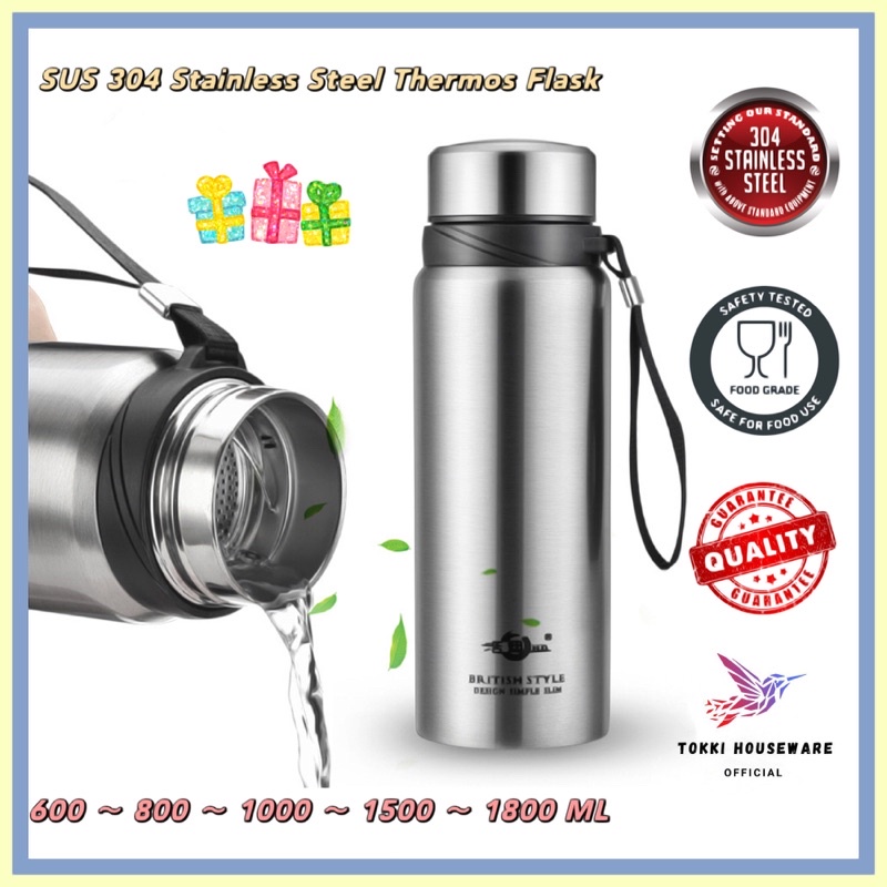 Quality SUS 304 FashionThermos Vacuum Flasks 304 Stainless Steel Termos