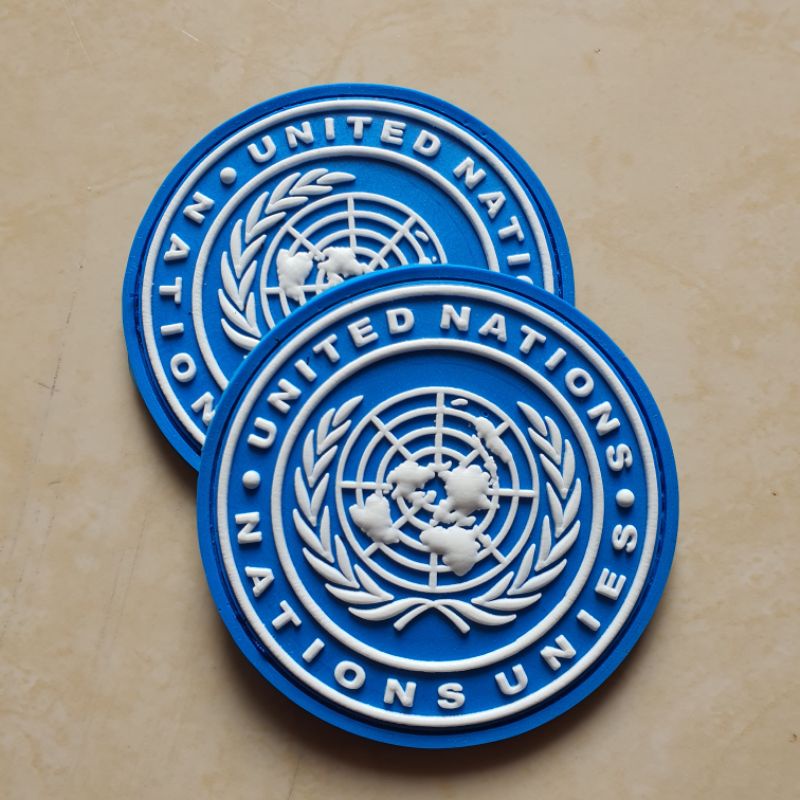 Unifil pbb round logo rubber patch - rubber emblem patch | Shopee Malaysia
