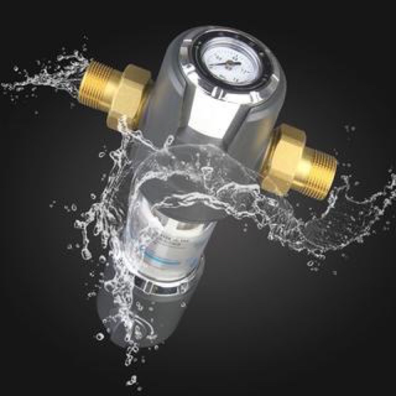 Fine Copper Stainless Steel Pre filter Water Filter Upgraded Backwash ...