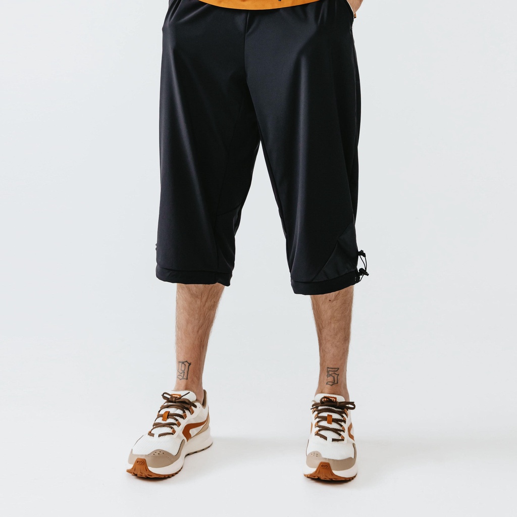 Decathlon Men's Three Quarter Cropped Jogging Running Pants Dry+ (Quick