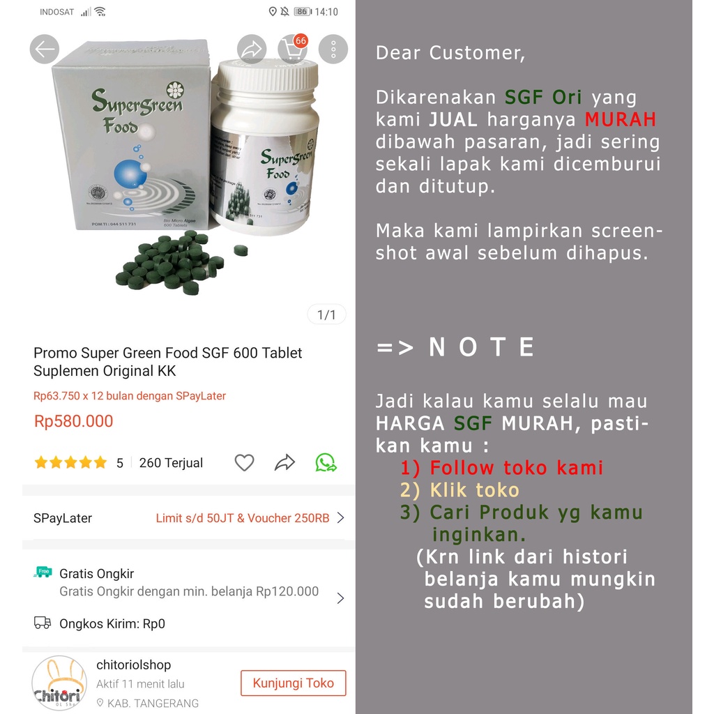 Super Green Food 150 600 Original KK Immune Supplement Tablets | Shopee ...