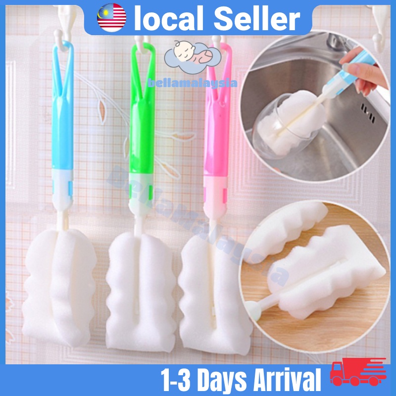 Bella Bottle Sponge Brush Baby Milk Feeding Cleaning Botol Susu Avent