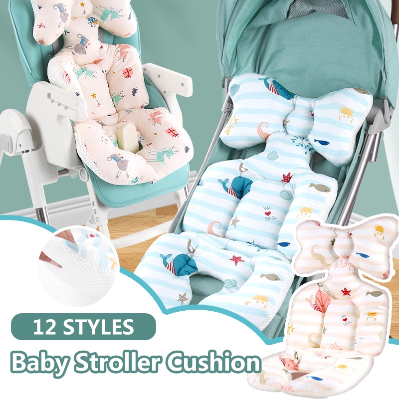 Baby Stroller Cushion Baby Car Seat Chair Cushion Soft Head Neck Body Support Cotton Pad Newborn