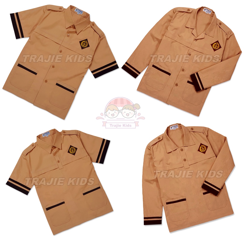 Mi SD Alert Scout Uniform, Long Short Sleeves, Full Buttons to Bottom ...