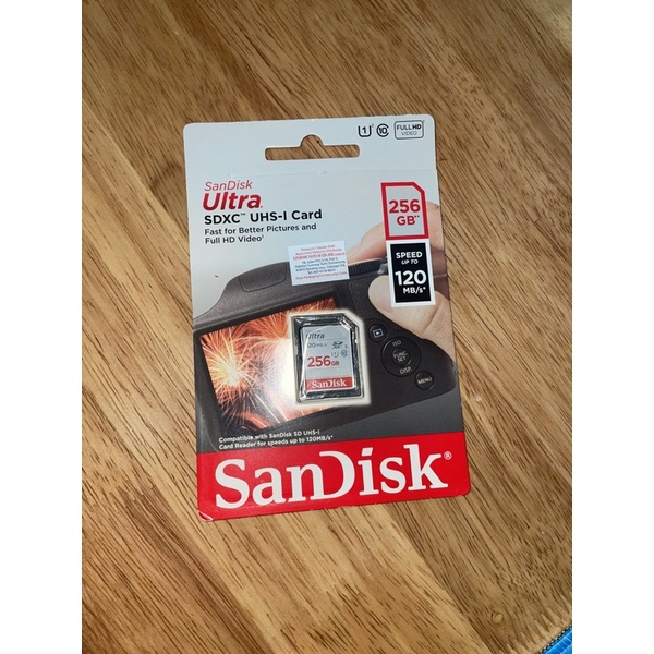 SanDisk Ultra UHSI UC Class 10 SD Memory Card For DSLR Camera 256GB