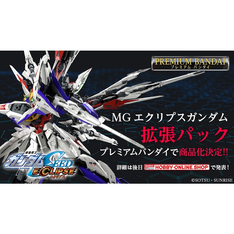 Premium Bandai Mg Maneuver Striker Pack For Eclipse Gundam Shopee Malaysia