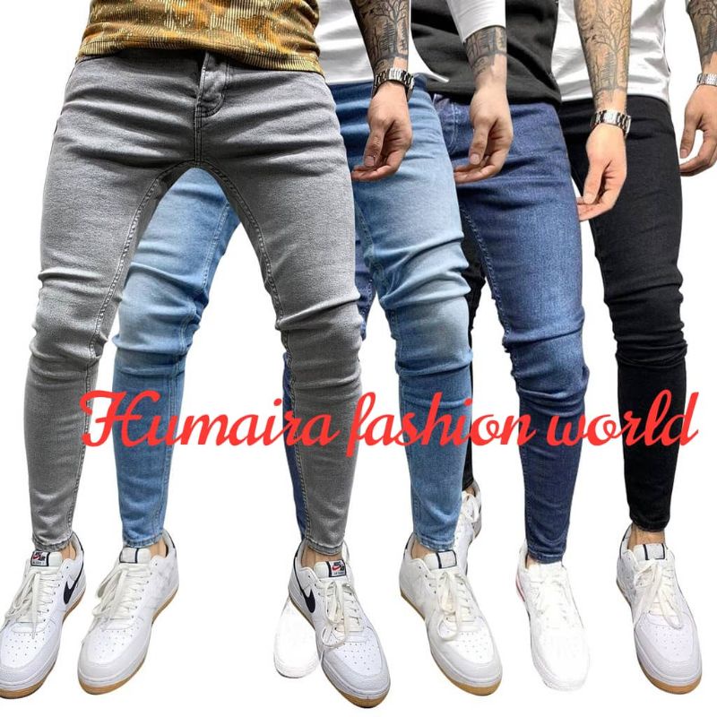 Men's Jeans mens skinny jeans stretchable high quality Shopee Malaysia