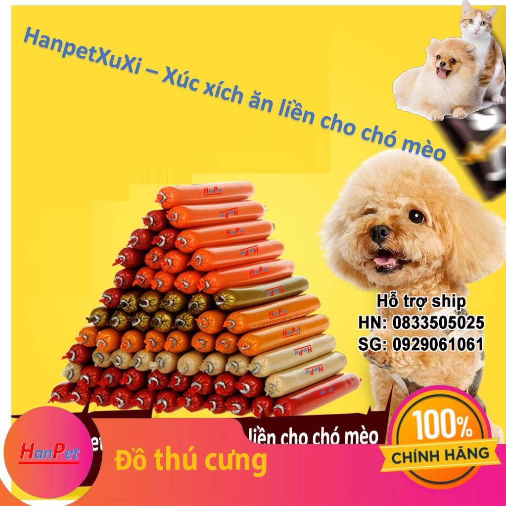Hcm HanpetXuxi Dog And Cat Sausage Can Instantly Eat Dog Snacks 15gr