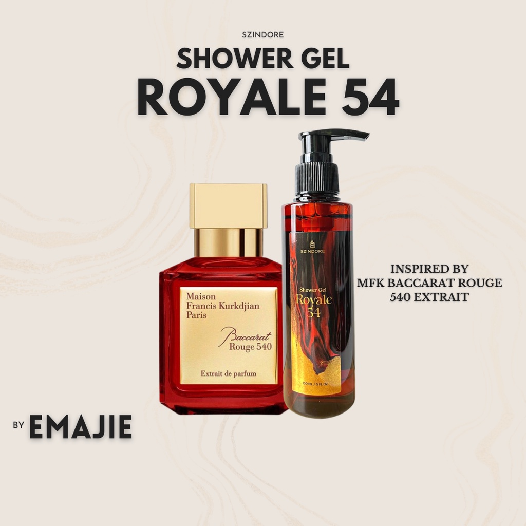 Szindore Royale 54 Luxurious Shower Gel by Emajie Shopee Malaysia