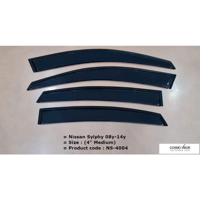 Nissan Sylphy / Bluebird / Almera (G11) 08y14y Door Visor / Window
