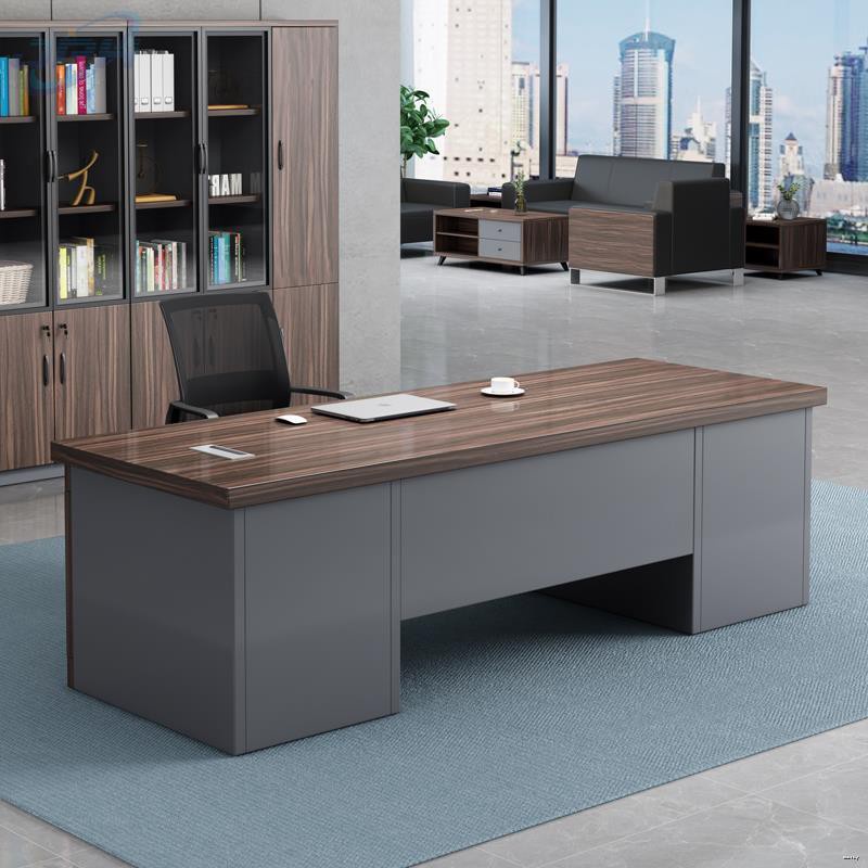 Office Desk Meja Pejabat Boss president desk simple and modern home ...