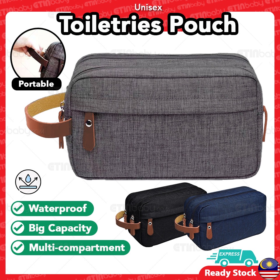 Travel Toiletry Bag Fashion Unisex Business Travel Wash Bag Shower ...