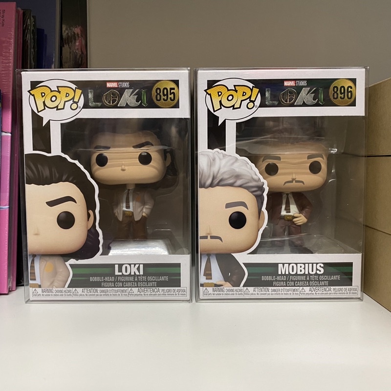 Funko Pop Marvel Loki Set Loki 895 And Mobius 896 Shopee Malaysia