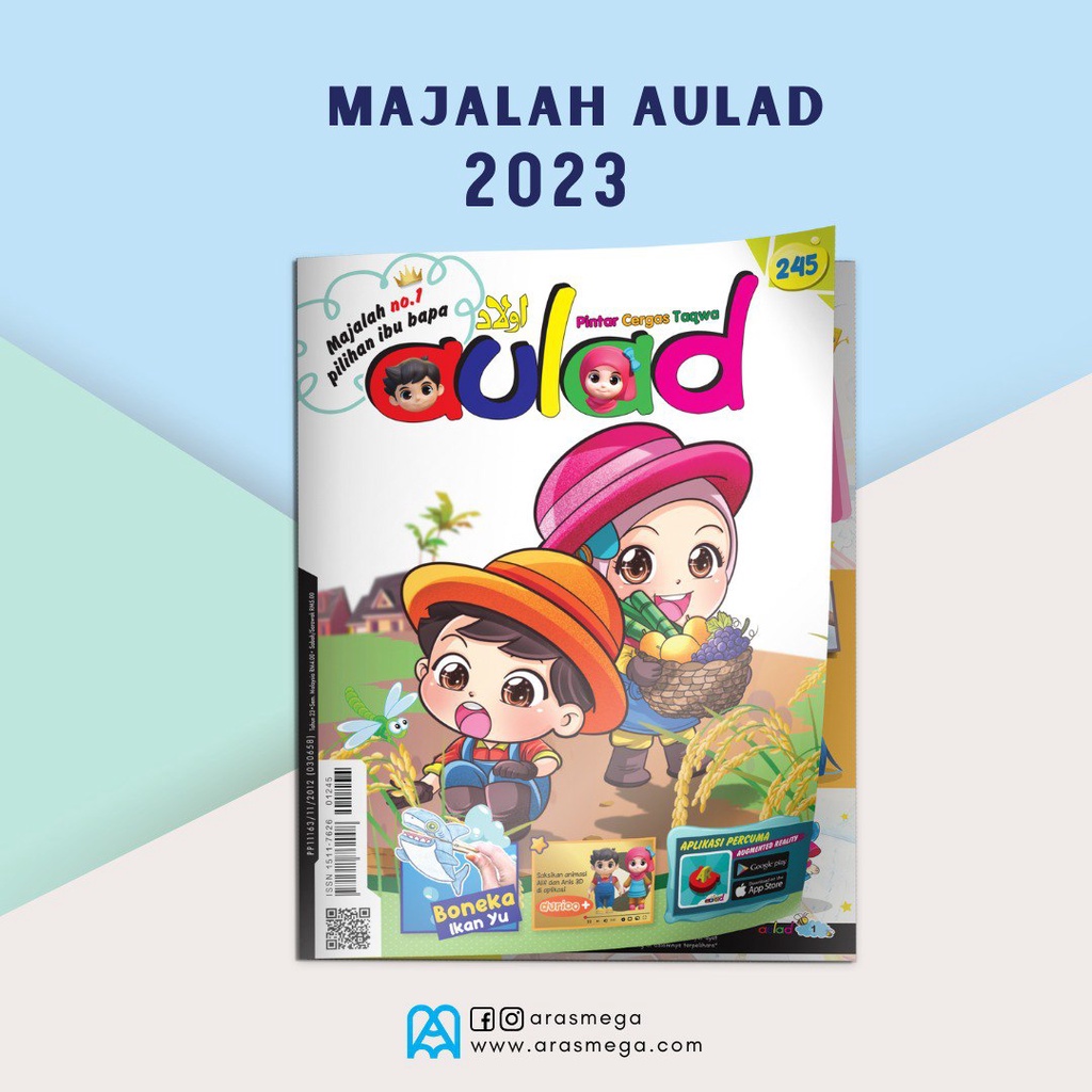MAJALAH AULAD 2023 (BULANAN) | Shopee Malaysia