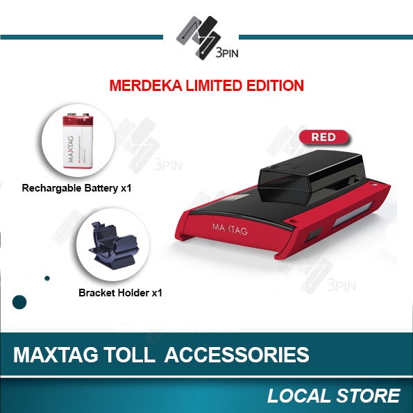 Maxtag Smart Max Tag Toll Accessories Merdeka Limited Edition