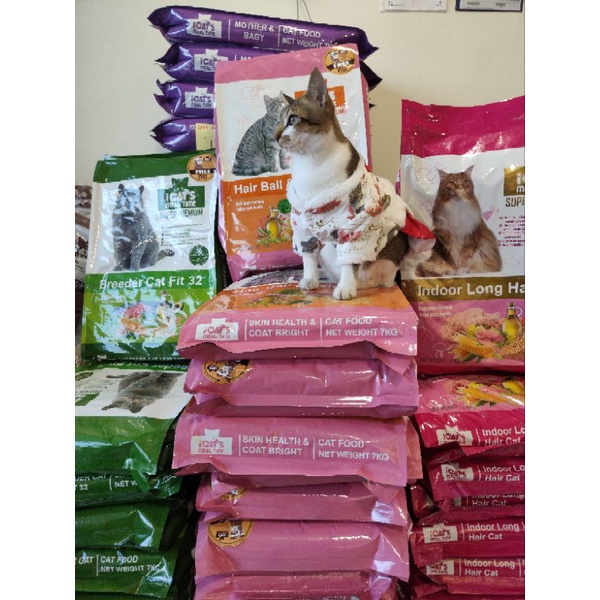 Icat Premium Cat Food 7kg 100 Original Shopee Malaysia