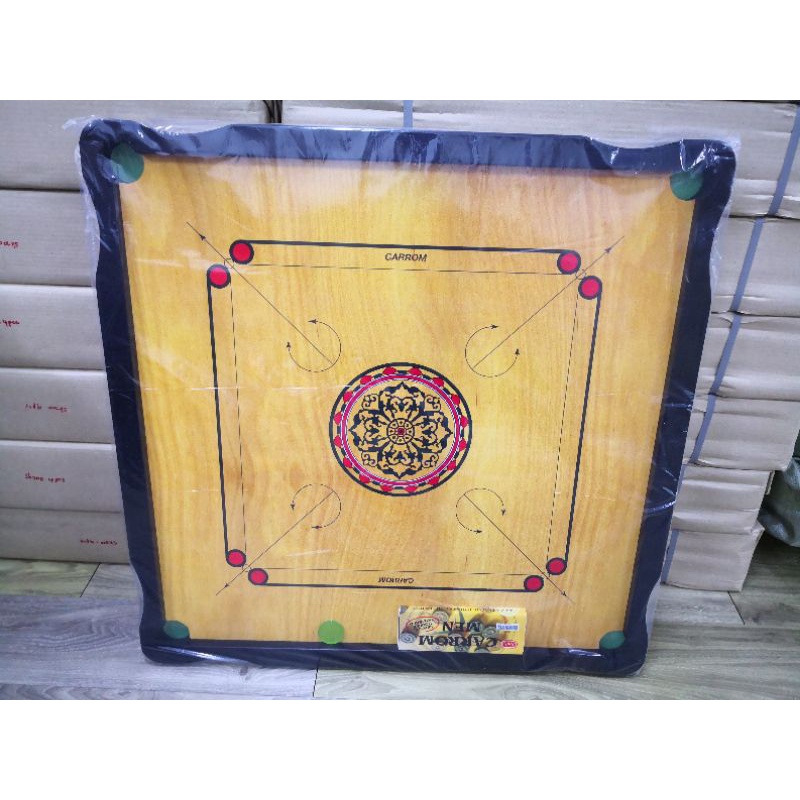 ReadyStock 82.5cm SK200 Carrom Board(FREE Striker and Carrom Seed