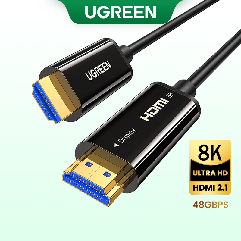 UGREEN 8K HDMI Fiber Optic Cable HDMI 2.1 Dynamic HDR 8K/60Hz 4K/120Hz ...