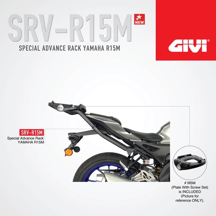 Givi Rack R15M Heavy Duty SRV R15M Rack 100% orignal Givi | Shopee Malaysia