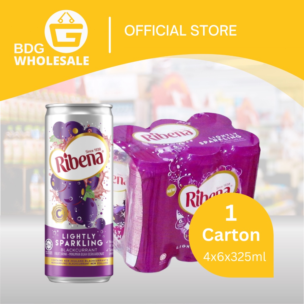 Ribena Sparkling - Regular 4 x 6 x 320ml | Shopee Malaysia