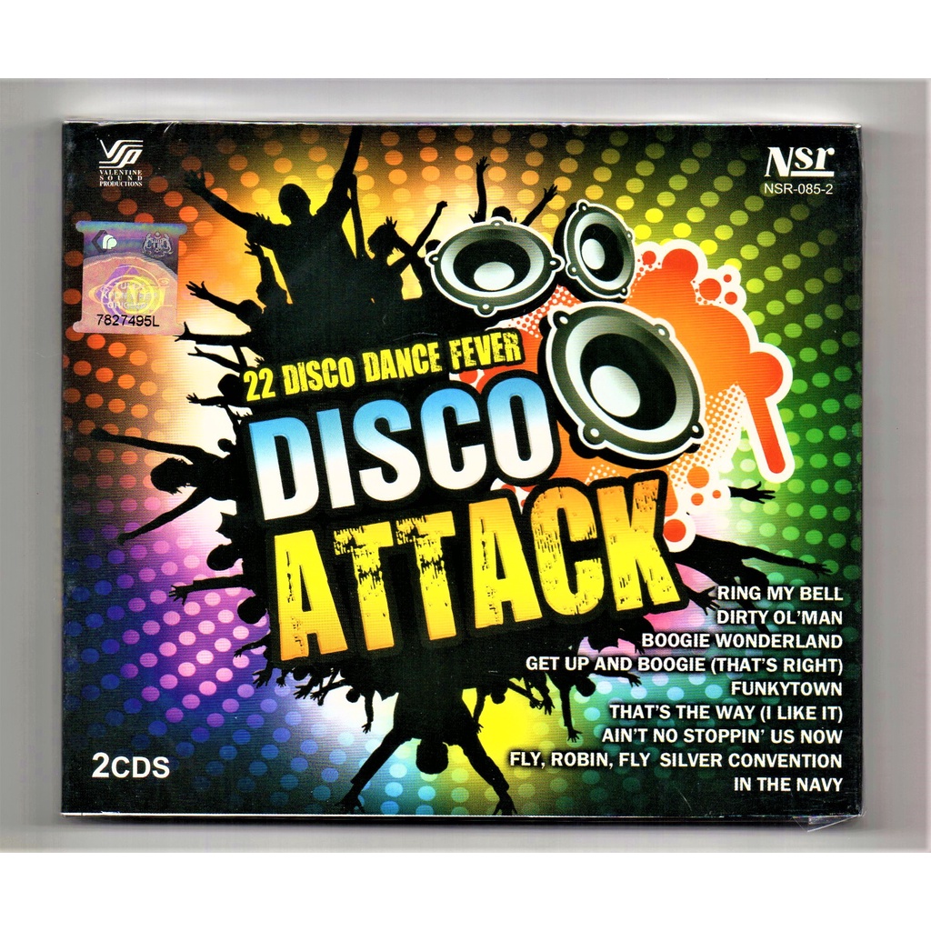 Disco Attack 22 Disco Dance Fever ( 2 CD ) Shopee Malaysia