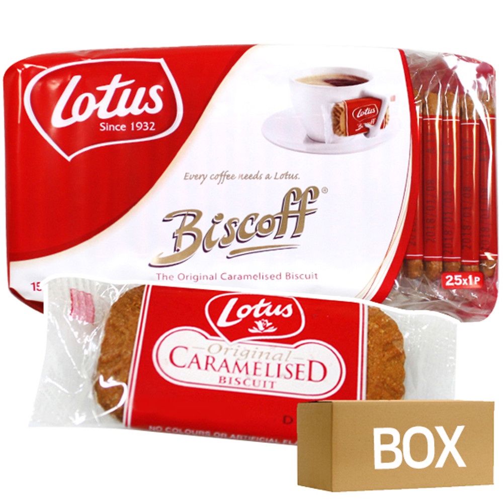 [Lotus] Biscoff Caramelized Biscuit Cookie 156g 25pcs / Best Biscuit ...