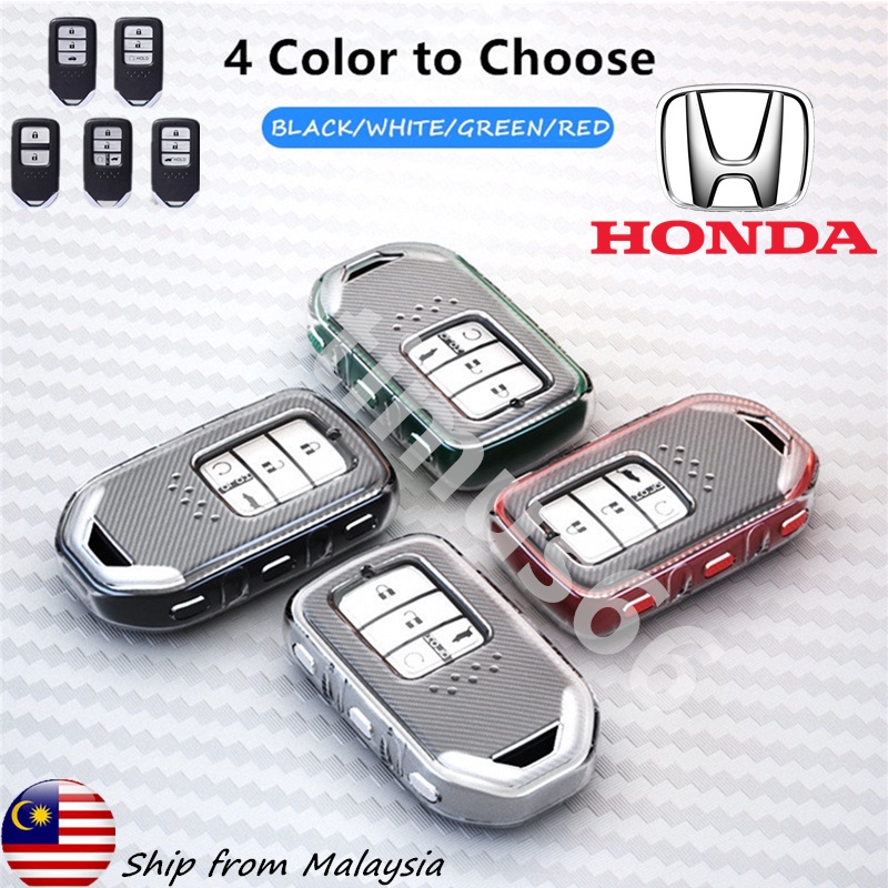 TPU Car Remote Key Case Cover Shell For Honda CRV CRV Fit Civic Accord