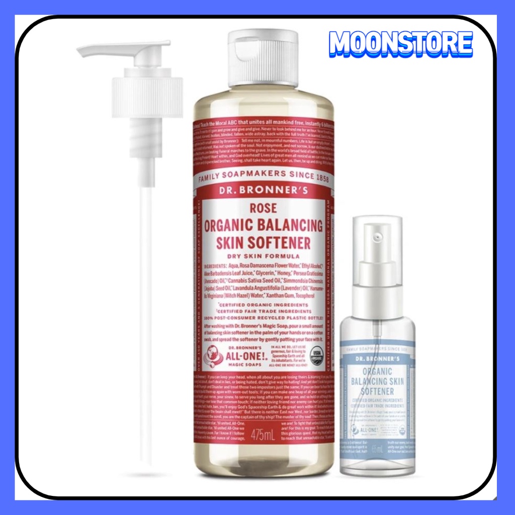 Dr.Bronner's Balancing Skin Softener 475ml from korea Shopee Malaysia