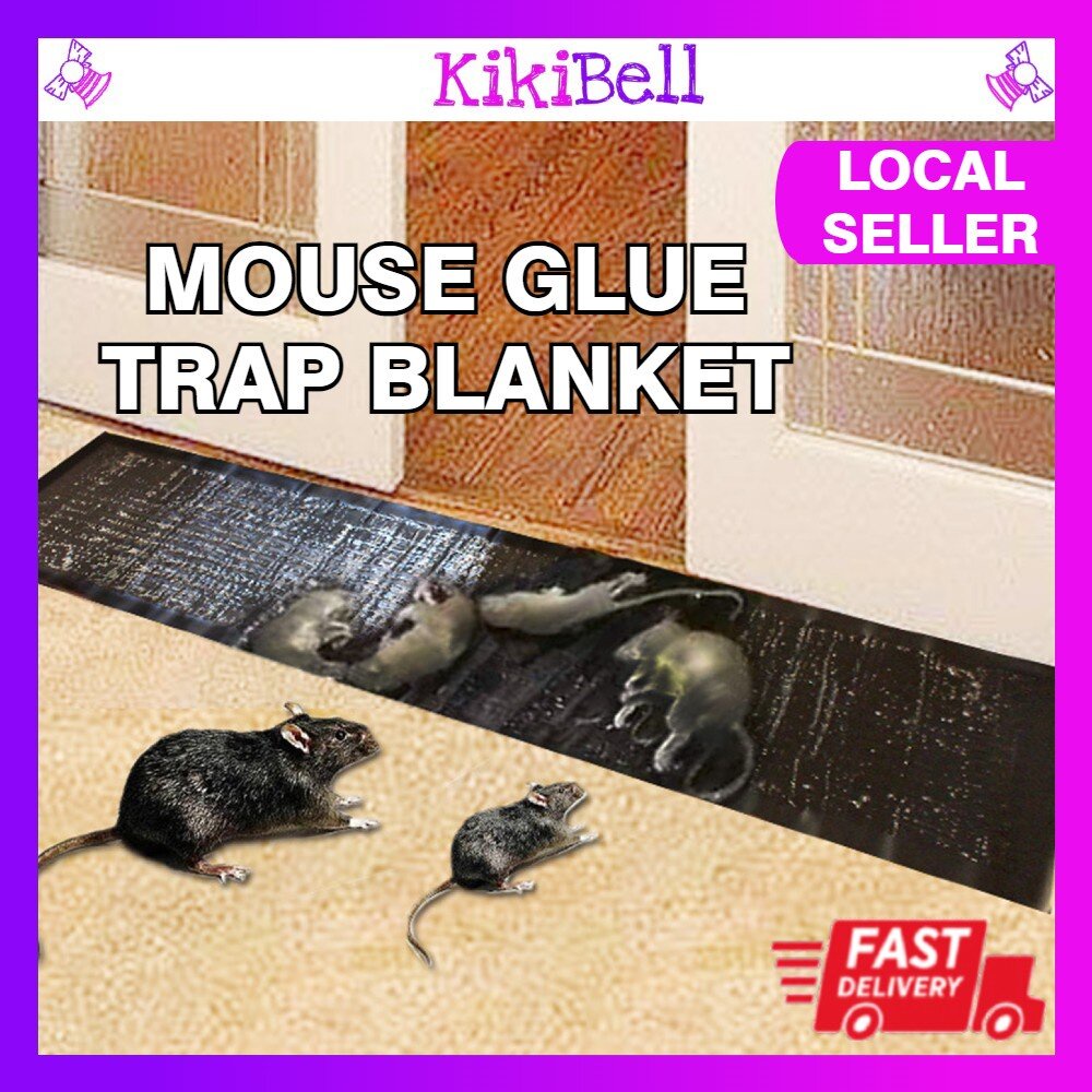 Rat Mice Catcher Killer Mouse Glue Trap Sticky Board Blanket Rat
